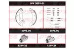 Zestaw do hamulców, hamulce bębnowe REMSA SPK 3095.01