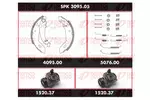 Zestaw do hamulców, hamulce bębnowe REMSA SPK 3095.05