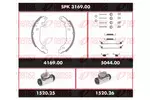 Zestaw do hamulców, hamulce bębnowe REMSA SPK 3169.00