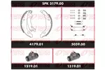 Zestaw do hamulców, hamulce bębnowe REMSA SPK 3179.00
