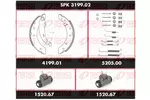 Zestaw do hamulców, hamulce bębnowe REMSA SPK 3199.02