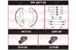 Zestaw do hamulców, hamulce bębnowe REMSA SPK 3417.00