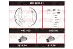 Zestaw do hamulców, hamulce bębnowe REMSA SPK 3421.01