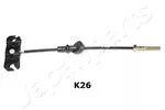Linka hamulca postojowego JAPANPARTS BC-K26 (Z przodu)