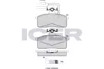 Klocki hamulcowe - komplet ICER 180531-700