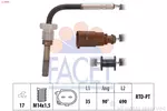 Czujnik temperatury spalin FACET 22.0098