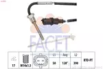 Czujnik temperatury spalin FACET 22.0298