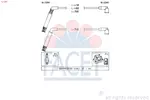 Przewody zapłonowe - zestaw FACET 4.7208