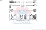Przewody zapłonowe - zestaw FACET 4.8354
