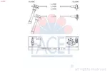 Przewody zapłonowe - zestaw FACET 4.9209