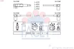 Przewody zapłonowe - zestaw FACET 4.9300