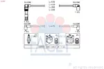 Przewody zapłonowe - zestaw FACET 4.9580