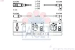 Przewody zapłonowe - zestaw FACET 4.9609