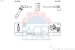 Przewody zapłonowe - zestaw FACET 4.9947