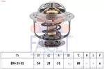 Termostat układu chłodzenia FACET 7.8248S
