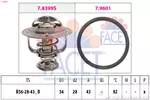 Termostat układu chłodzenia FACET 7.8404
