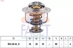 Termostat układu chłodzenia FACET 7.8407S