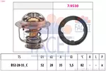 Termostat układu chłodzenia FACET 7.8493