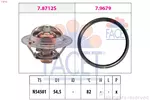 Termostat układu chłodzenia FACET 7.8712