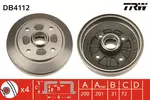 Bęben hamulcowy TRW DB4112