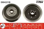 Bęben hamulcowy TRW DB4221B