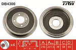 Bęben hamulcowy TRW DB4300 - fot.2