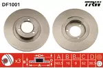 Tarcza hamulcowa TRW DF1001