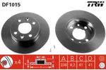 Tarcza hamulcowa TRW DF1015