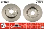 Tarcza hamulcowa TRW DF1028