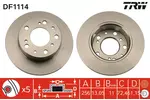 Tarcza hamulcowa TRW DF1114