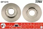 Tarcza hamulcowa TRW DF1215