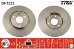 Tarcza hamulcowa TRW DF1223