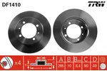Tarcza hamulcowa TRW DF1410