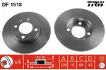 Tarcza hamulcowa TRW DF1518 - fot.1
