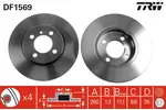 Tarcza hamulcowa TRW DF1569