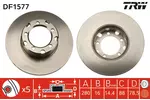 Tarcza hamulcowa TRW DF1577 - fot.1