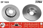 Tarcza hamulcowa TRW DF1624