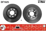 Tarcza hamulcowa TRW DF1625 - fot.1