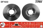 Tarcza hamulcowa TRW DF1632