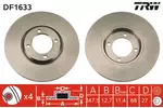 Tarcza hamulcowa TRW DF1633
