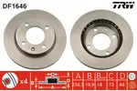 Tarcza hamulcowa TRW DF1646
