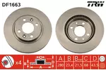 Tarcza hamulcowa TRW DF1663