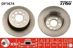 Tarcza hamulcowa TRW DF1674