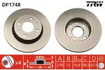 Tarcza hamulcowa TRW DF1748