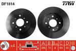Tarcza hamulcowa TRW DF1814