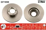 Tarcza hamulcowa TRW DF1898