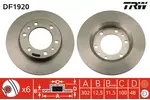 Tarcza hamulcowa TRW DF1920