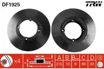 Tarcza hamulcowa TRW DF1925