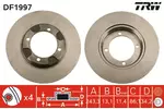 Tarcza hamulcowa TRW DF1997