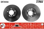 Tarcza hamulcowa TRW DF2556